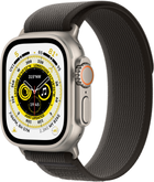 Smartwatch Apple Watch Ultra GPS + Cellular 49mm Titanium Case with Black/Gray Trail Loop M/L (MQFX3)