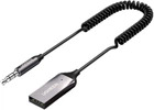 Bluetooth-ресивер Ugreen CM309 Bluetooth Car Receiver Aux with Mic Space Gray (UGR-70601)