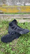 Берцы короткие облегченные , обувь для военных, пожарных, полиции KROK BUС03, 45 размер, чёрные, 01.45 - изображение 8