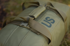 Сумка тактична баул US 65 л військова армійська сумка баул колір олива хаккі для передислокації ЗСУ - зображення 2