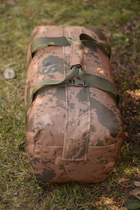 Сумка тактическая баул US 65 л военная армейская большая сумка баул цвет койот для передислокации ВСУ - изображение 5