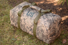 Сумка тактическая баул US 65 л военная армейская большая сумка баул цвет пиксель для передислокации ВСУ - изображение 6