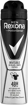 Антиперспирант-аэрозоль "Невидимый на черном и белом" Rexona 150ml (150ml, 200ml, 250ml) (857707-910976-2)