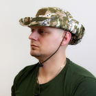 Панама тактична Койот з регулятором Саржа, військовий капелюх камуфляжний - зображення 3