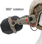 Крепление адаптер на шлем для активных наушников Walker's Razor (Walkers Razor, Walkers Razor Digital) оlive - изображение 5
