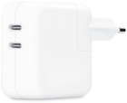 Мережевий зарядний пристрій Apple 35W Dual USB-C Port Power Adapter, Model А2676 (MNWP3) - зображення 3