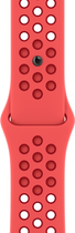 Pasek Apple Nike Sport Band do Apple Watch 41mm Regular Bright Crimson/Gym Red (MPGW3) - obraz 1