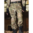Тактический демисезонный военный коcтюм HAN WILD G3 Multicam Куртка M65 ,Убакс и Штаны с наколенниками L Mультикам HWMD0026800-1 - изображение 7