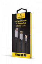 Cablexpert Adapter konwertera HDMI na DisplayPort 4K (A-HDMIM-DPM-01) - obraz 3