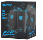 Zestaw głośników 2.0 Fury Skyray 5 W (RMS) USB Czarny (NFU-1309) - obraz 7