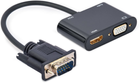 Cablexpert Adapter VGA do HDMI/VGA+Audio 3.5 (A-VGA-HDMI-02) - obraz 1