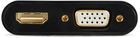 Адаптер-перехідник Cablexpert VGA на HDMI/VGA+Аудіо 3.5 (A-VGA-HDMI-02) - зображення 4
