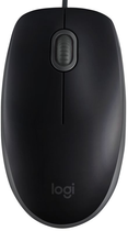 Mysz Logitech B110 Silent USB Czarna (910-005508) - obraz 1