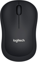 Mysz Logitech B220 Silent Wireless Czarna (910-004881) - obraz 1