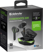 Słuchawki Defender CyberDots 220 TWS Bluetooth Czarne (4714033632201) - obraz 9