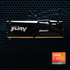 RAM Kingston Fury DDR5-5200 16384MB PC5-41600 (zestaw 2x8192) Beast AM5 RGB 1Rx8 czarny (KF552C36BBEAK2-16) - obraz 10