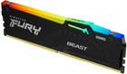 RAM Kingston Fury DDR5-6000 32768MB PC5-48000 Beast RGB 2Rx8 Czarny (KF560C40BBA-32) - obraz 3