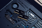 RAM Kingston Fury SODIMM DDR5-5600 32768MB PC5-44800 Impact 2Rx8 Czarny (KF556S40IB-32) - obraz 7