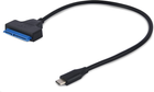 Перехідник Cablexpert USB-C 3.0 на SATA II (AUS3-03) (PL) - зображення 3