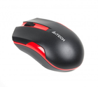 Миша A4 Tech G3-200N Wireless Black/Red (4711421929585) - зображення 3