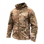 Куртка софтшел мультикам тактична куртка Softshell непромокаюча армійська куртка для військових розмір M - зображення 3