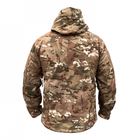 Куртка софтшел мультикам тактична куртка Softshell непромокаюча армійська куртка для військових розмір S - изображение 4