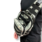Тактическая сумка через плече Пиксель / Нагрудная сумка - изображение 3