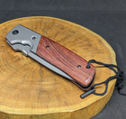 Нож складной тактический туристический Browning 2-452 великан - изображение 7