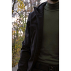 Тактическая куртка теплая Soft Shell Черная Logos 2XL - изображение 6