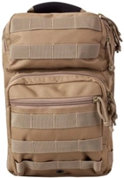 Рюкзак тактический однолямочный KOMBAT UK Mini Molle Recon Shoulder Bag Койот 10 л (kb-mmrsb-coy) - изображение 3