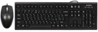 Комплект (клавіатура + миша) A4Tech KRS-8572 Black USB
