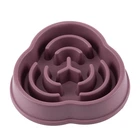 Миска-лабіринт WahoPet slow feeder пластикова коричневий