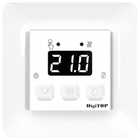 Терморегулятор с датчиком пола DigiTOP TS-1F +5…+40 230V/16А белый