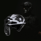 Наушники тактические активные Namche Bazaar Impact sport с креплением к шлему Black - изображение 8