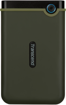 Жорсткий диск Transcend StoreJet 25M3G 1TB TS1TSJ25M3G 2.5" USB 3.1 Gen1 External Military Green