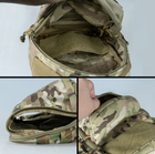 Тактична сумка гідрат IDOGEAR BG3530 MOLLE для тактичного жилета-рюкзака армії США преміум якість Мультикам - зображення 4