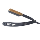 Небезпечна бритва зі змінними лезами Nishman Stainless Steal Straight Razor