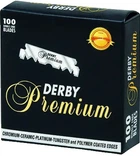 Лезвия-половинки Derby Premium Half Blades 100шт