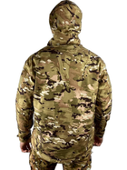 Куртка SoftShell мультикам, демісезонна тактична куртка, розмір S-M - зображення 4
