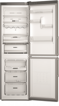 Двокамерний холодильник Whirlpool W7X 82O OX H - зображення 3