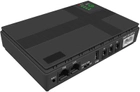 ИБП для роутера (маршрутизаторов) Yepo Mini Smart Portable UPS 10400 mAh (36WH) DC 5V/9V/12V (UA-102822_Black) - изображение 4