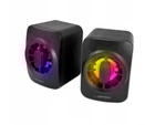 Акустична система Esperanza EGS104 2.0 Led Rainbow Sakara