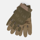 Тактические военные перчатки UAD ARES полнопалые сенсорные Койот M (UAD0022M) - изображение 3