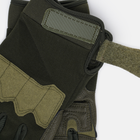 Тактические военные перчатки UAD Prometey полнопалые, сенсорные Олива XL (UAD0019XL) - изображение 4