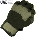 Тактические военные перчатки UAD Prometey полнопалые, сенсорные Олива M (UAD0019M) - изображение 7