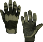 Тактические военные перчатки UAD Prometey полнопалые, сенсорные Олива L (UAD0019L) - изображение 6