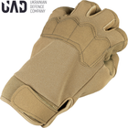 Тактические военные перчатки UAD Prometey полнопалые, сенсорные Койот M (UAD0018M) - изображение 7