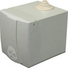 Розетка настінна ETI IP44 16A 230V SCHUKO 2P+PE EZBN-16S силова в коробці з кришкою 4482103 (стаціонарна внутрішня)