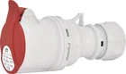Розетка кабельна IP44 ETI 32A 3P+PE 400V ES-3243 4482004 силова (переносна)