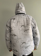 Военная тактическая армейская теплая куртка с капюшоном Белый XL - изображение 2